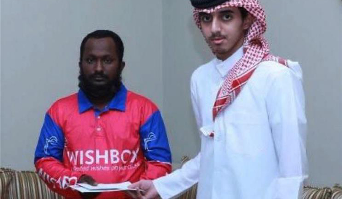 Youngster comes forward to support delivery worker